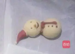 Snowman Lollipop Steamed Buns Recipe Illustration 13