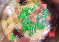 Illustration of how to make healthy radish duck soup 15