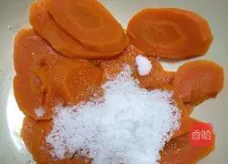 Illustration of how to make carrot blossom steamed buns 3