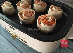 Illustration of how to make egg-shaped rose dumplings 7