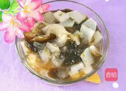 White radish, seaweed and white fungus soup recipe 13