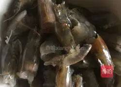 Illustration of how to make shrimp stock (seafood hot pot soup base, boiled wontons) 1