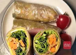 Illustration of how to make buckwheat burritos 8