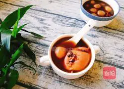 Illustration of how to make blood-activating glutinous rice soup 11