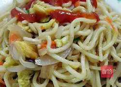 Illustration of how to make fried noodles 13