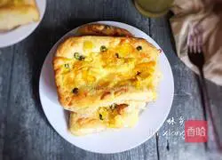 Illustration of how to make fruit and vegetable cheese bread 18