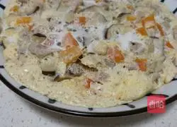 Steamed minced pork with mushrooms Illustration of how to do it 7