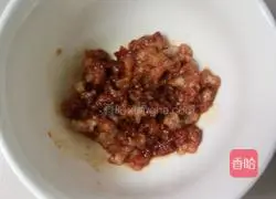 Illustration of how to make steamed egg custard with minced meat and tofu 6