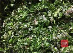 Shepherd's purse dumplings Illustration of how to do it 9