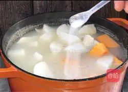 Pumpkin radish spine soup recipe 7