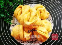 Illustration of how to steam Hanaki with sweet potato and whole grains 12