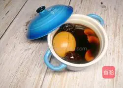 Illustration of how to make brown sugar boiled eggs 10