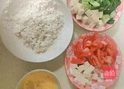 Illustration of how to make egg pimple soup 1