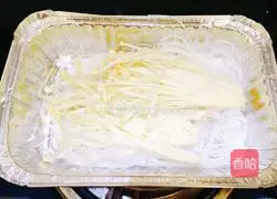 Tinfoil scallop powder Illustration of how to do it 2