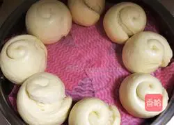 Hot Noodle Buns Illustration of how to make steamed buns 9