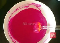 Dragon Fruit Yogurt Cake Illustration of how to do it 6