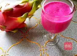 Pitaya milkshake recipe 7