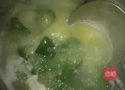 Silkworm Preserved Egg Soup Recipe 4