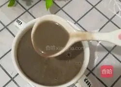 Illustration of how to make black sesame paste 6