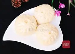 Illustration of how to make fennel meat buns 17