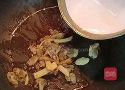 Illustration of how to make tofu and clam broth 6