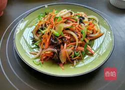 Illustration of how to make fish-flavored shredded chicken 8