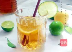 Double Lemon Ice Black Tea Recipe Illustration 7