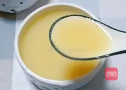 Illustration of how to make apple and water chestnut rice paste 10