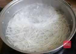 Fried radish Illustration of how to make meatballs 2