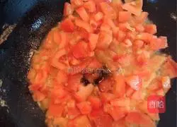 Illustration of how to make tomato and egg noodles 7