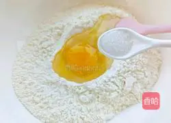 Illustration of hand-rolled noodles 3