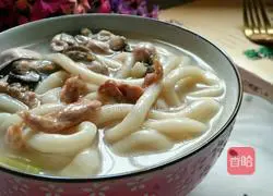 Illustration of how to make sliced celery and oyster meat 12