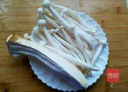 Illustration of how to steam mushrooms 1