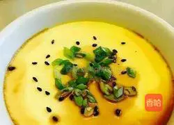 Illustration of how to make egg custard 5