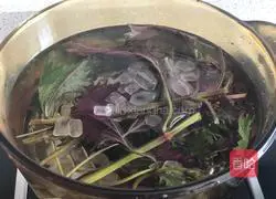 Illustration of how to make perilla drink 2