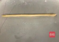 Bread braid technique (One braid and one button) Illustration 6