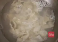 Illustration 4 of how to make dumpling skin version of oily noodles 