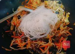 Illustration of stir-fried vegetables 11