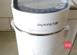 Black bean walnut soy milk Illustration of how to do it 7