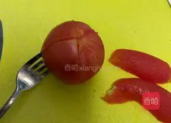Complementary food~How to make tomato and egg noodles Illustration of how to do it 1