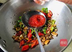 Illustration of how to make fried noodles 9