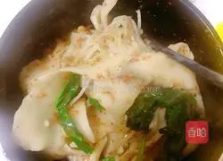 Illustration of cooking noodles with oil 28