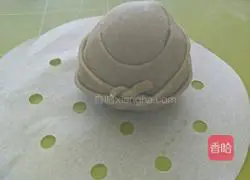 Illustration of how to make meat brown buns 24