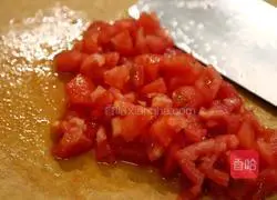 Illustration of how to make tomato and egg soup 2