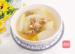 小女Chicken and winter melon soup recipe 15