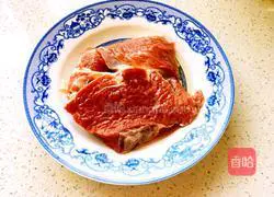 Illustration of how to make radish and beef stew 1