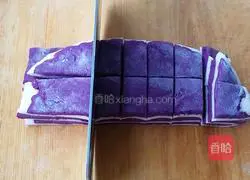 Illustration of how to make purple sweet potato and yam steamed buns 13