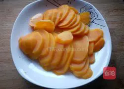 Illustration of how to make sweet potato bean paste cake 4