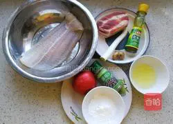 Illustration of how to make fish ball soup 1