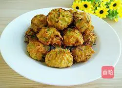 Fried radish balls Illustration of practice 11